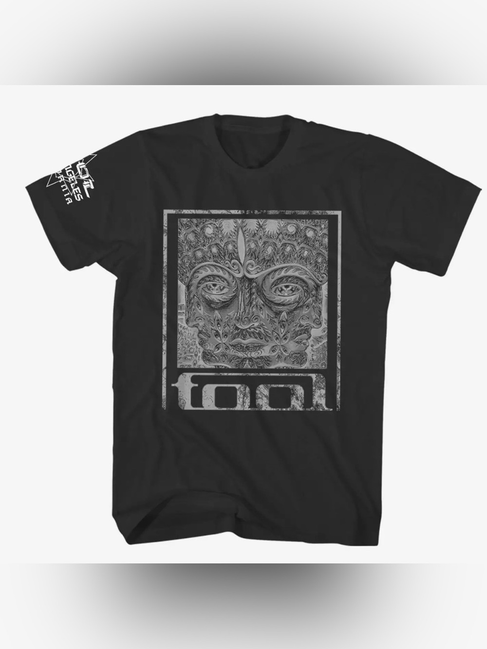 TOOL 10,000 Days Face Graphic Band T-Shirt Men’s XL Hot Topic Black EUC